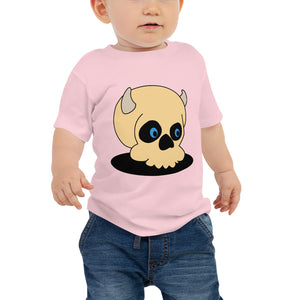 Baby Jersey Short Sleeve Tee Happy Skull