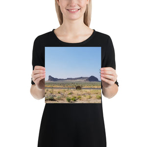 Fort Rock, Oregon Matte Print