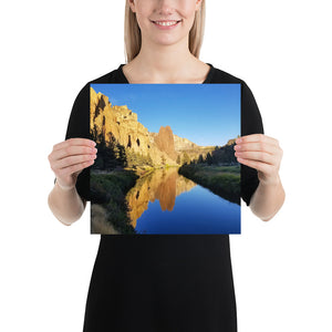 Smith Rock and Crooked River Matte Print