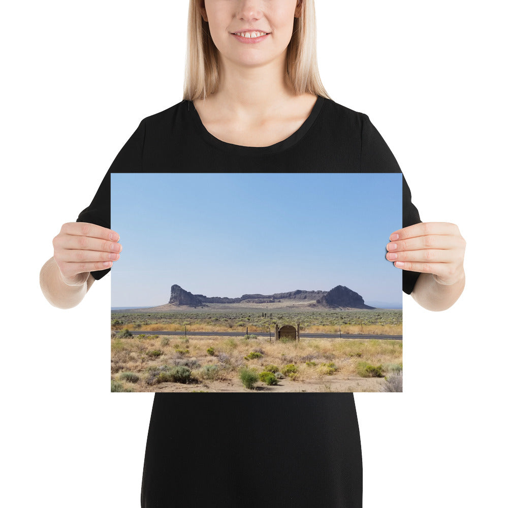 Fort Rock, Oregon Matte Print