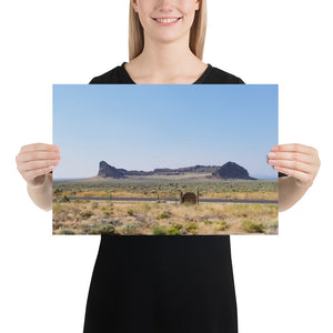 Fort Rock, Oregon Matte Print