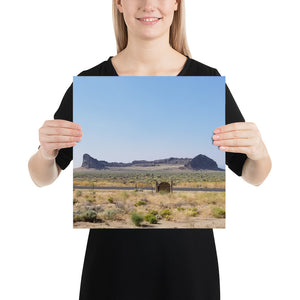 Fort Rock, Oregon Matte Print