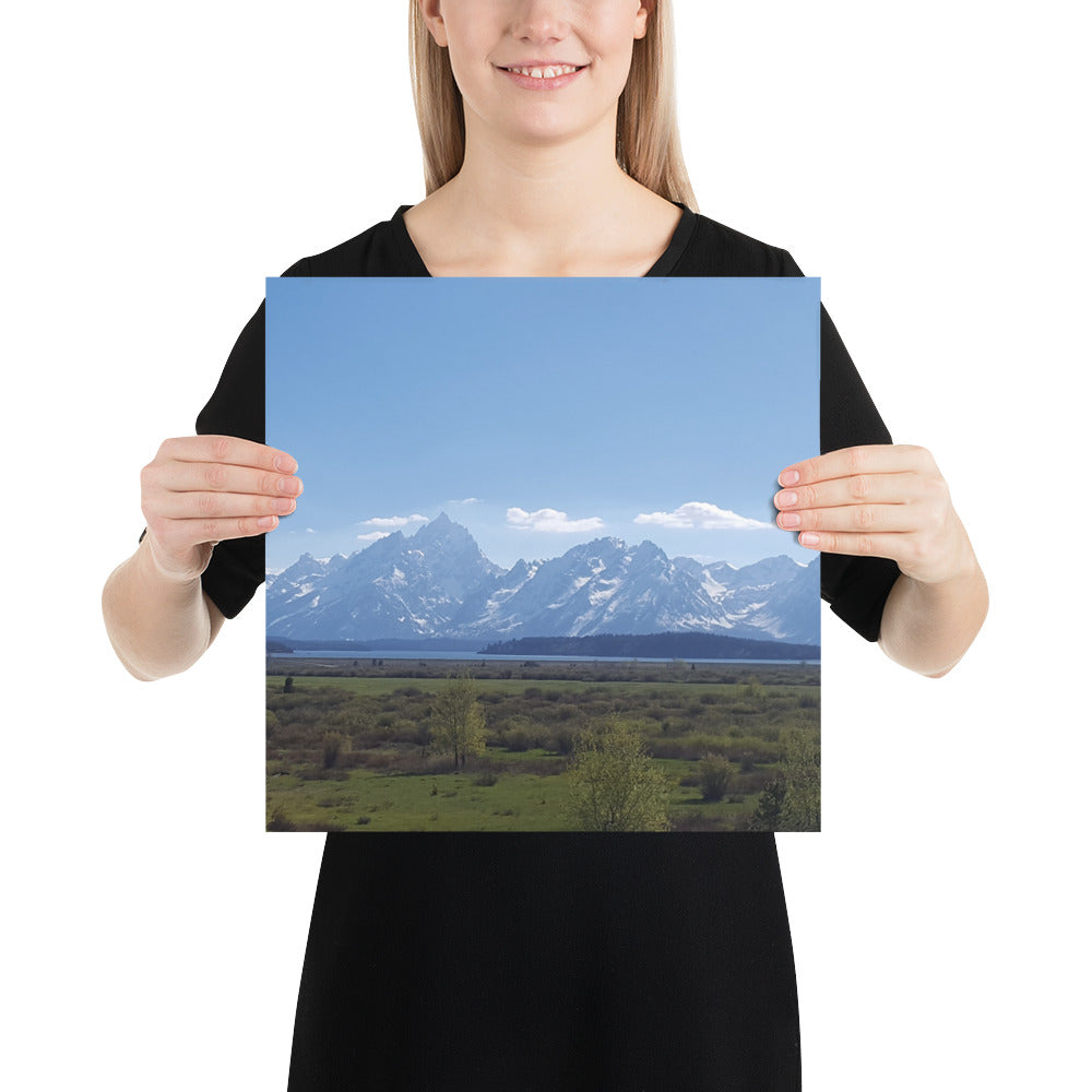 Grand Tetons Glory Matte Print