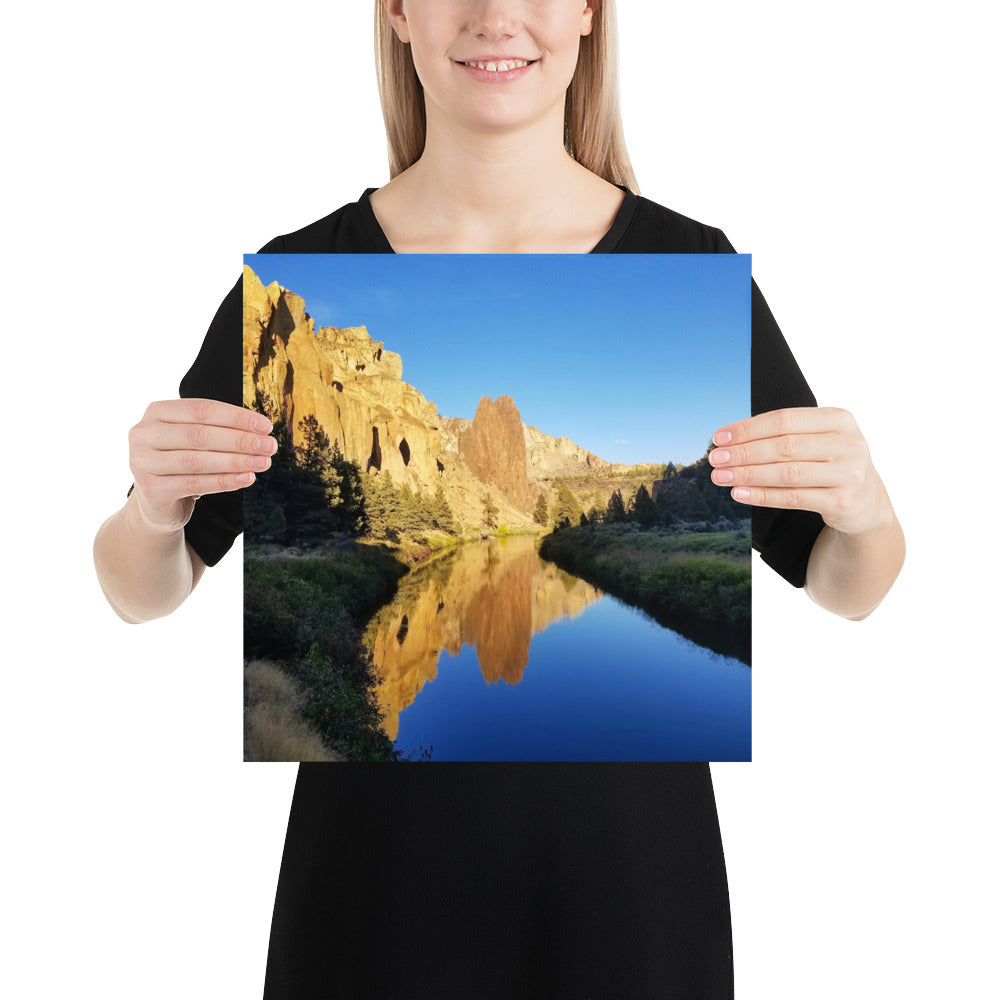 Smith Rock and Crooked River Matte Print