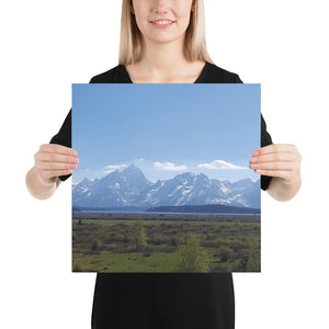 Grand Tetons Glory Matte Print