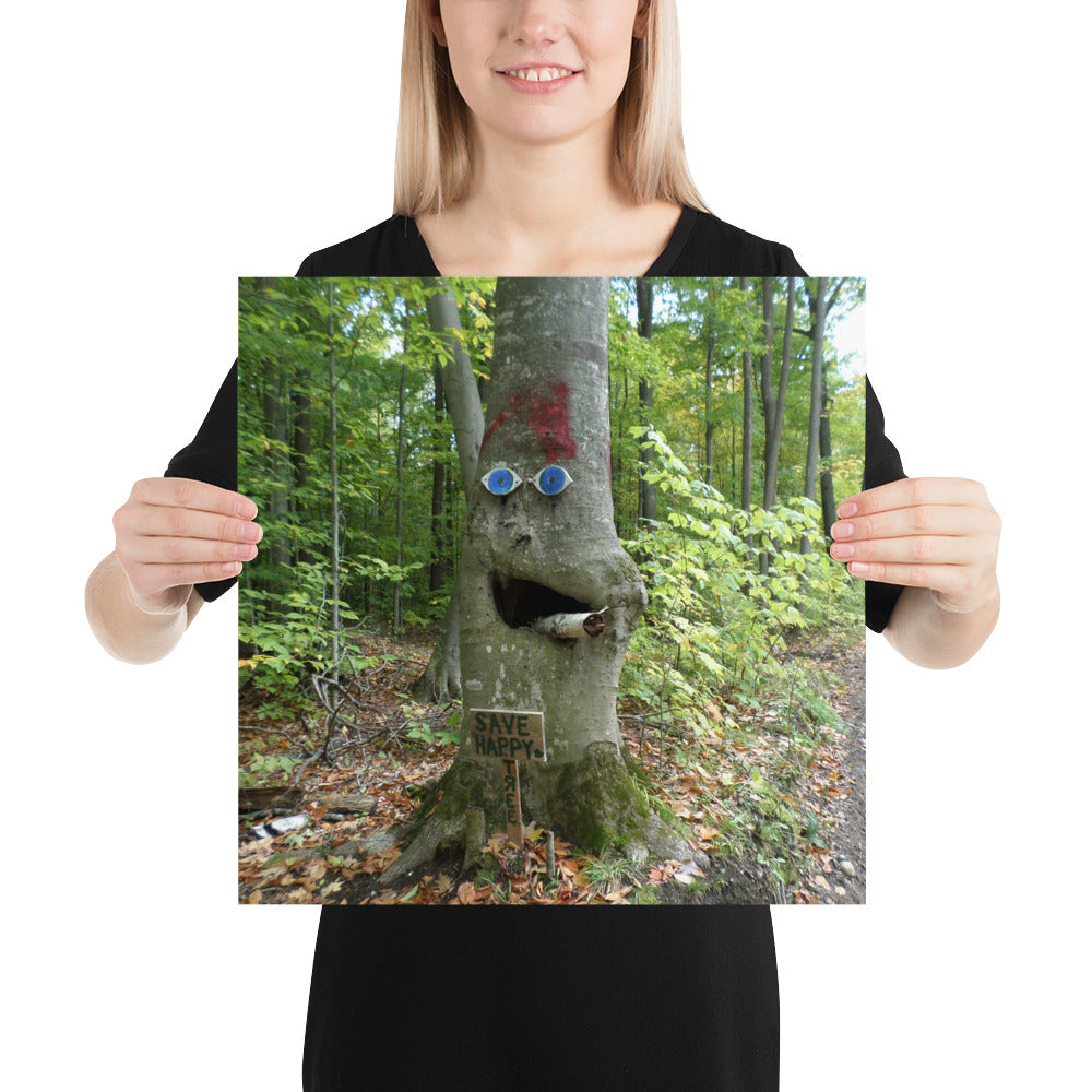 Happy Tree! Matte Print