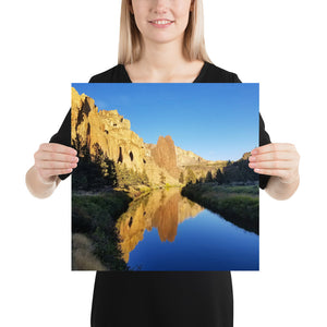 Smith Rock and Crooked River Matte Print