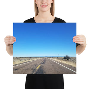 Desert Road Matte Print