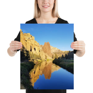 Smith Rock and Crooked River Matte Print