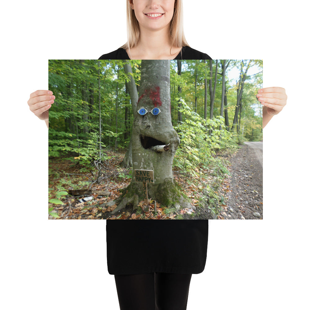 Happy Tree! Matte Print