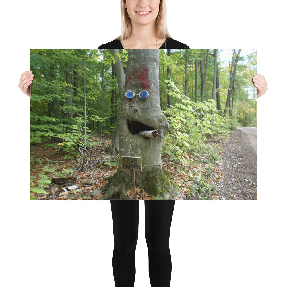 Happy Tree! Matte Print