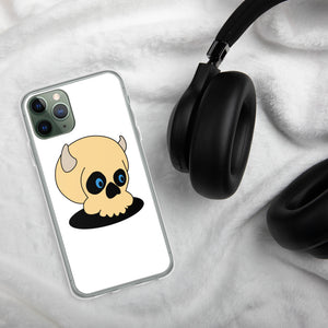 iPhone Case Happy Skull Solo White