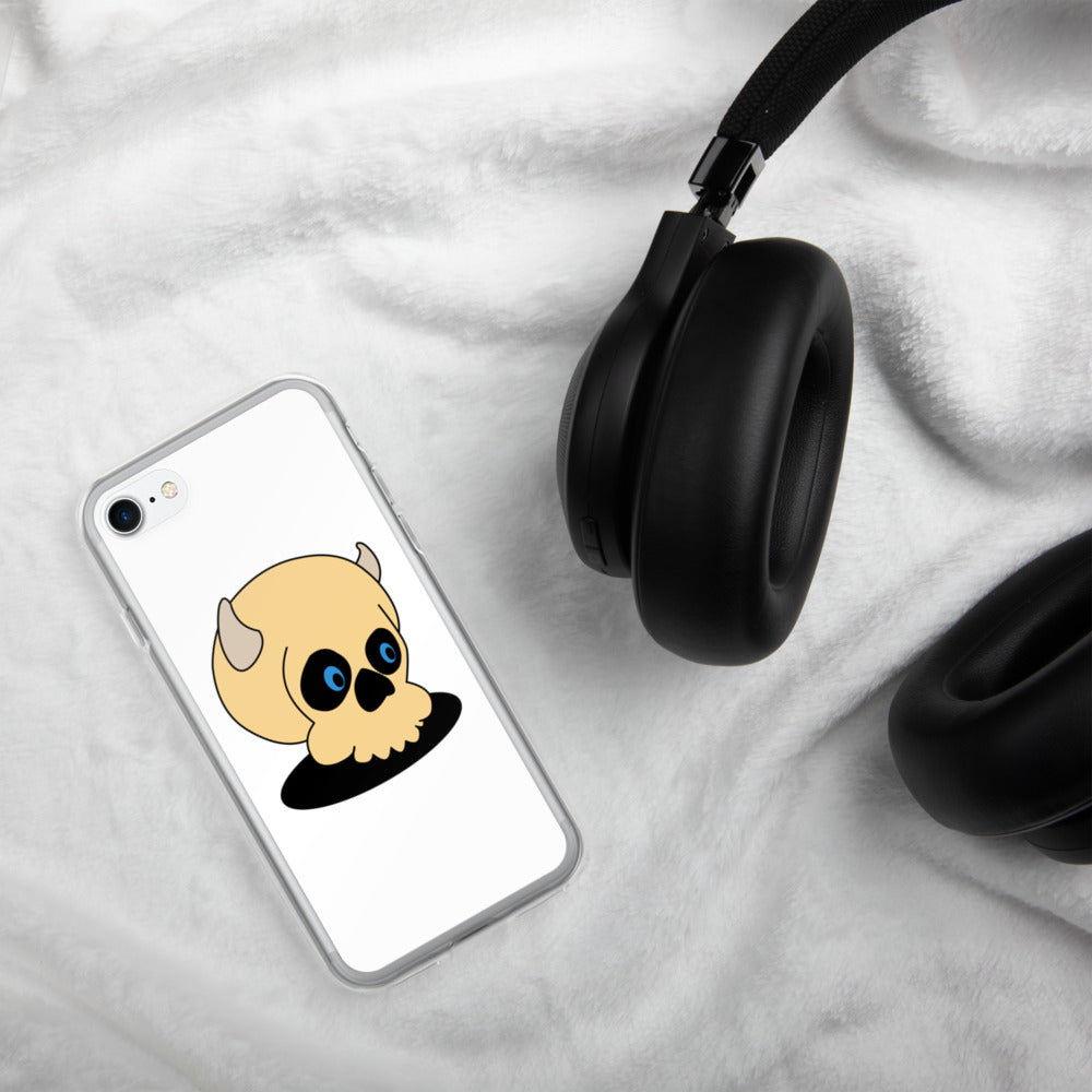 iPhone Case Happy Skull Solo White