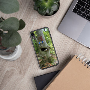 iPhone Case featuring Happy Tree