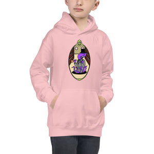 Kids Hoodie Purple Reginald