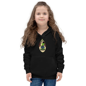 Kids Hoodie Light Green Reginald