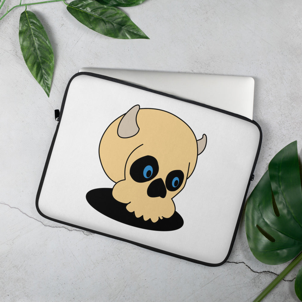 Laptop Sleeve Happy Skull