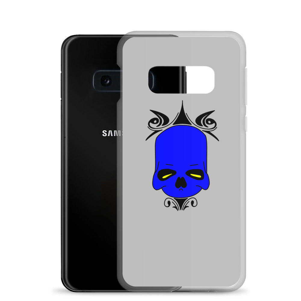 Samsung Case Blue Skull Solo