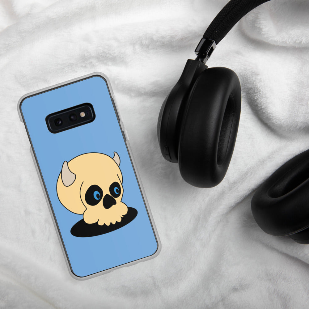 Samsung Case Happy Skull Blue