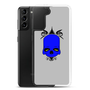 Samsung Case Blue Skull Solo