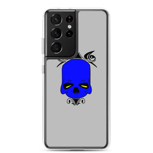 Samsung Case Blue Skull Solo