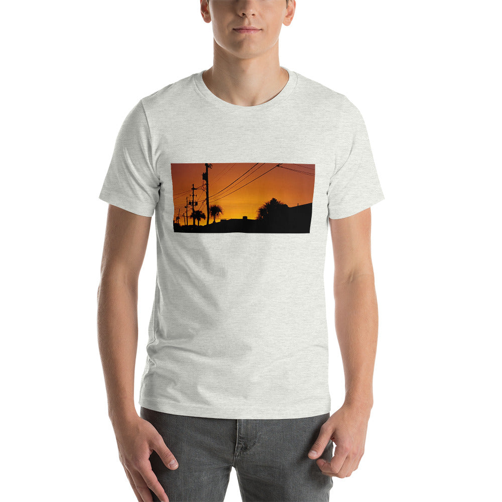 Short-Sleeve Unisex T-Shirt St Pete Sunset