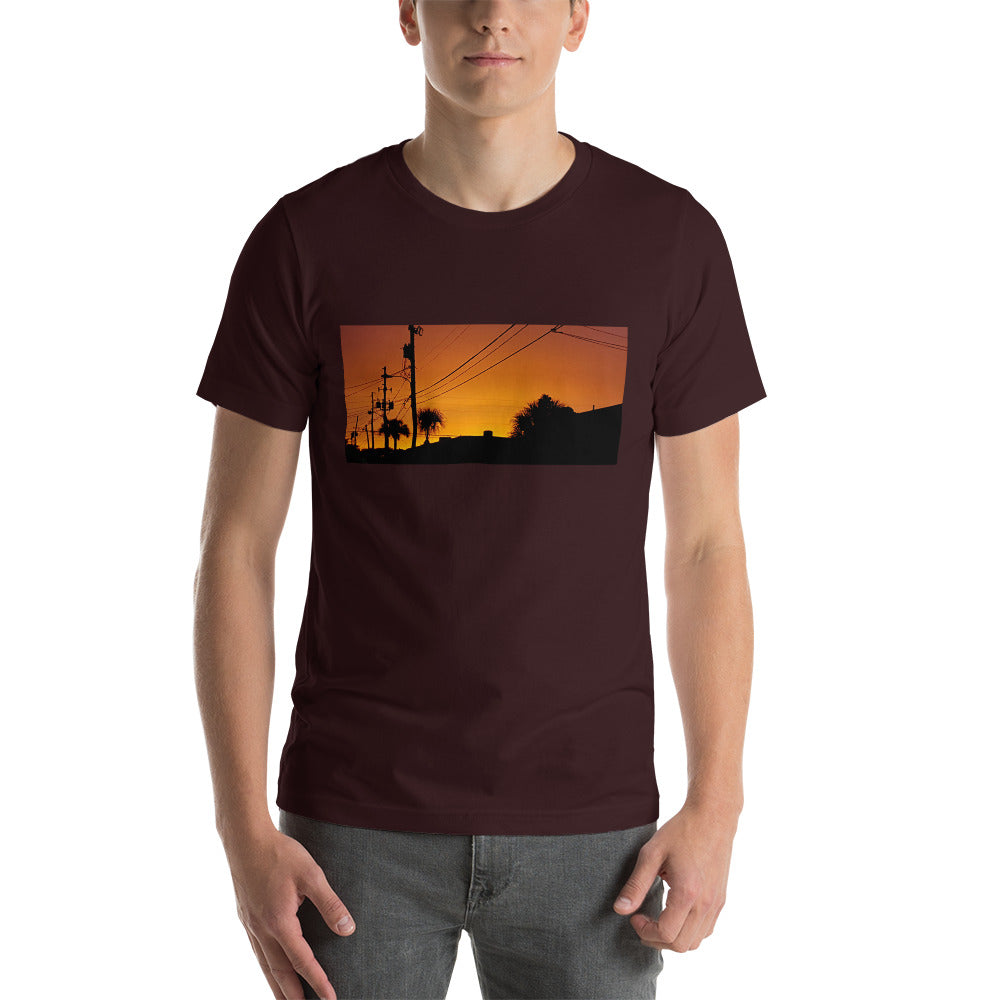 Short-Sleeve Unisex T-Shirt St Pete Sunset