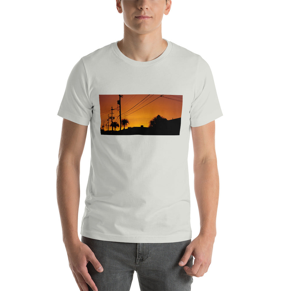 Short-Sleeve Unisex T-Shirt St Pete Sunset