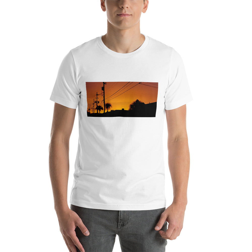 Short-Sleeve Unisex T-Shirt St Pete Sunset