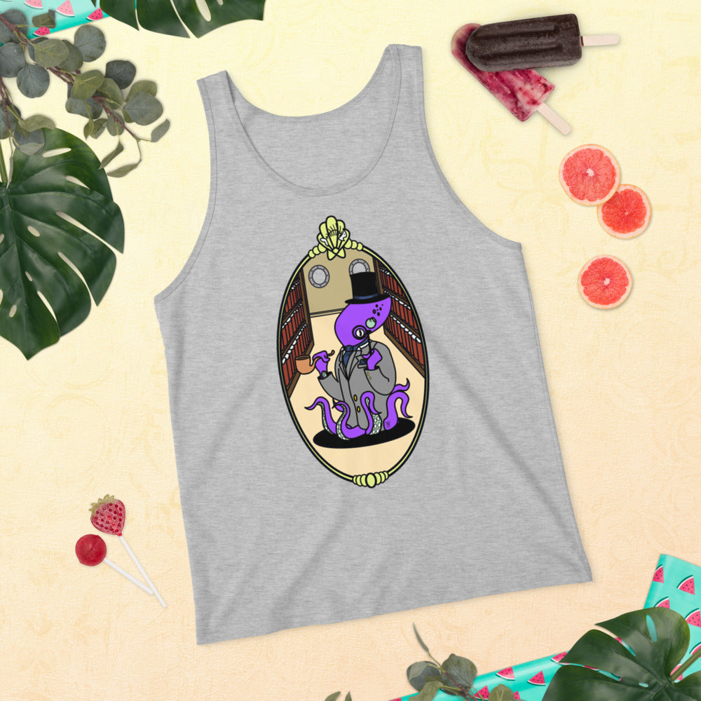 Unisex Tank Top Purple Reginald