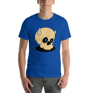 Short-Sleeve Unisex T-Shirt Happy Skull