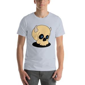 Short-Sleeve Unisex T-Shirt Happy Skull