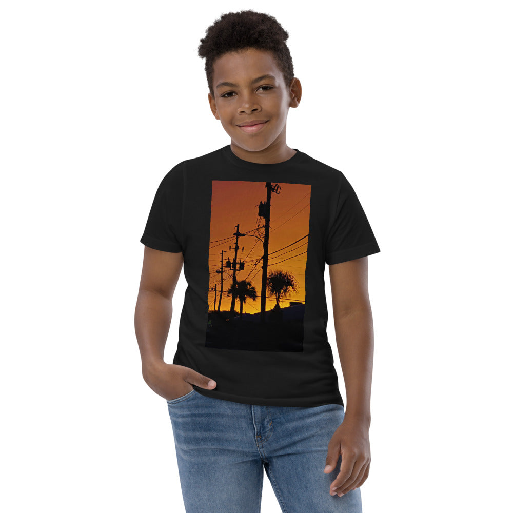 Youth Jersey T-shirt St Pete Sunset