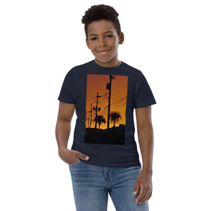 Youth Jersey T-shirt St Pete Sunset