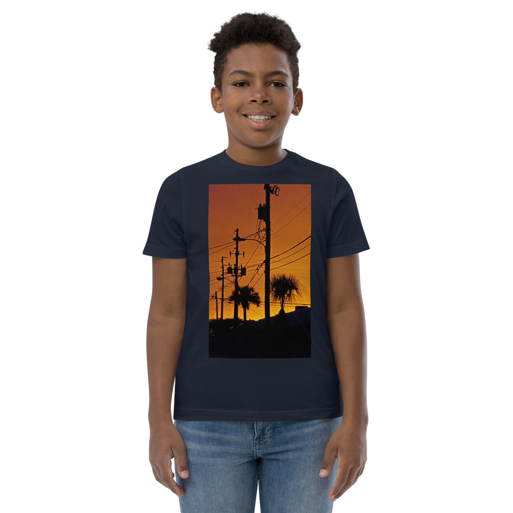 Youth Jersey T-shirt St Pete Sunset