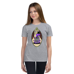 Youth Short Sleeve T-Shirt Purple Reginald